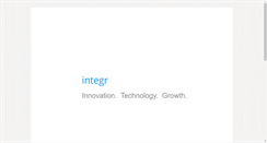 Desktop Screenshot of integr.net